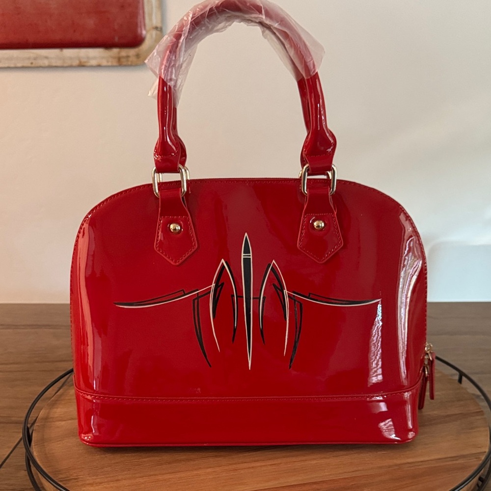 Red Designer Women's Handbag